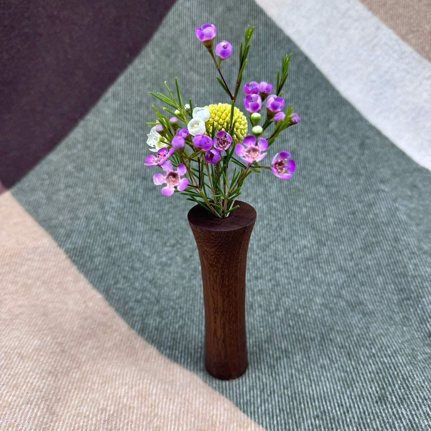 Mahogany Bud Vase