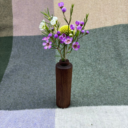 Mahogany Bud Vase